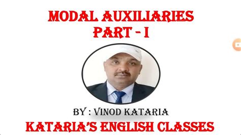 We can use verbs such as 'can', 'could' and 'may' to ask for and give permission. Modal Auxiliaries (part I) English Grammar by Vinod ...