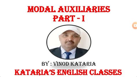 We can use verbs such as 'can', 'could' and 'may' to ask for and give permission. Modal Auxiliaries (part I) English Grammar by Vinod ...