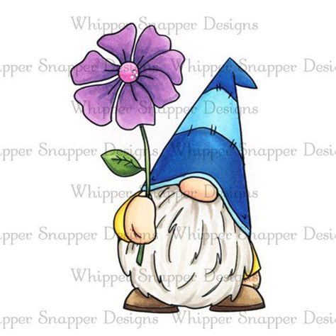 Rubber Stamps | Gnomes crafts, Gnomes, Gnome patterns