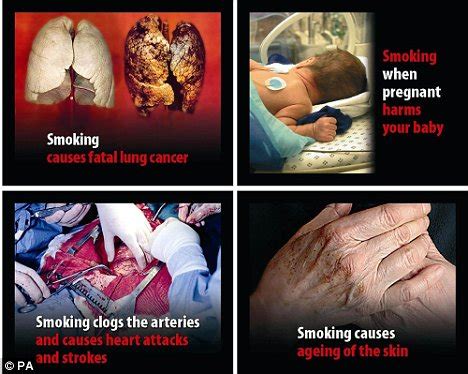 Graphic images appear on cigarette packets to shock ...