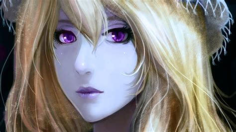 If you are looking for cartoon characters with bangs and glasses you've come to the right place. Blondes close-up video games Touhou long hair Yakumo Yukari realistic purple eyes hats anime ...