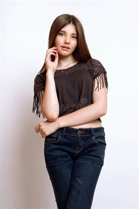 We also want a guy who cares about us and not our looks, let us be. A Beautiful 13-years Old Girl Stock Photo - Image of cute ...