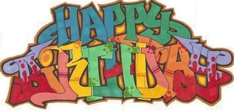 Check spelling or type a new query. happy birthday graffiti wall - Google Search | Happy ...