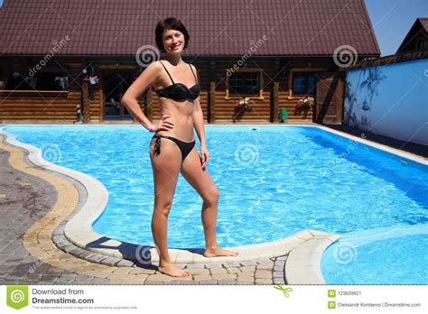 Making the world a better place through decentralization. Woman In The Pool. Beautiful Woman In Pool Stock Image ...