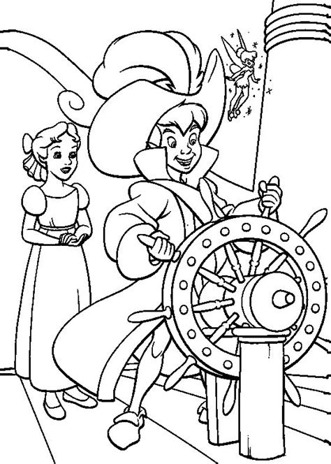 100 percent wolf coloring pages. Peter Pan Boat Driver | Peter pan coloring pages, Disney ...