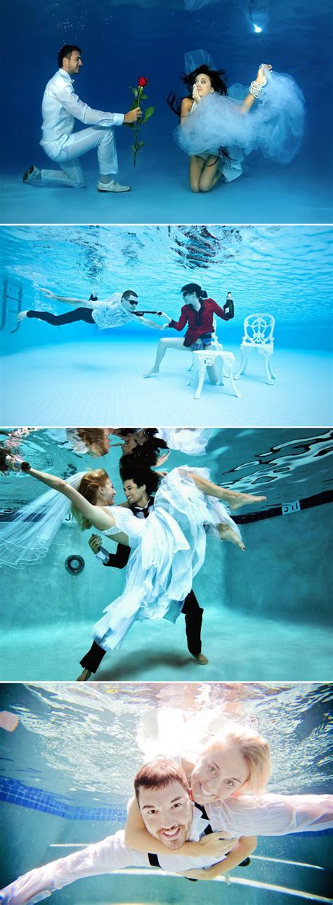 Charlotte wedding photographers | brian & melissa powell. 27 Beautiful Underwater Engagement Photos - Praise Wedding