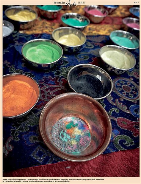 Cynthia whyteonthonio whyte, 42susana eckert, 66. Tibetan Monk Sand Painting - Bob Eckert Photography