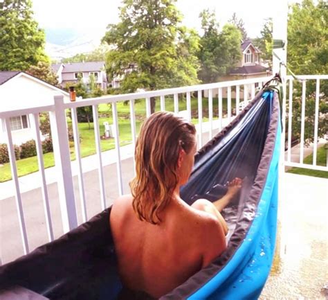 Overlooking the miami river, this charming, private cottage offers views from the bedroom, living room, or private porch. The Hydro Hammock Is a Hot Tub In a Hammock