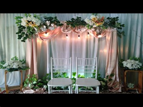 Membuat backdrop lamaran sendiri update | easy diy backdrop. 20+ Ide Dekorasi Aqiqah Sederhana Buatan Sendiri - Fatiha ...