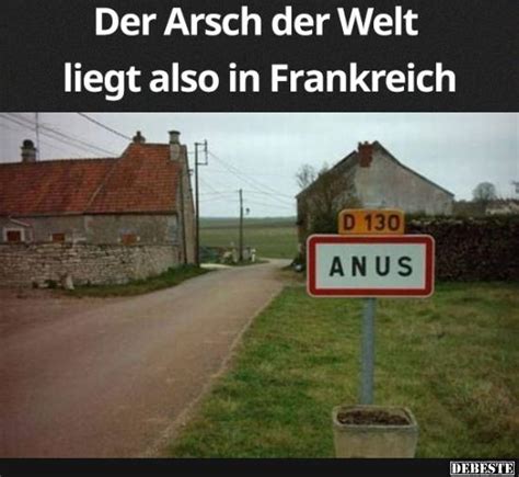 Die abwehr stand nicht immer sicher. Der Arsch der Welt liegt also in Frankreich | Lustige ...