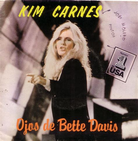 The extremely catchy synthesizer hook, kim's expressive vocals, the beat, the electronic synare drum sound, the bass, and the understated guitar all work together to create a classic tune. "LOS QUE SI CREEMOS EN FERNÁN NÚÑEZ": Kim Carnes portada ...