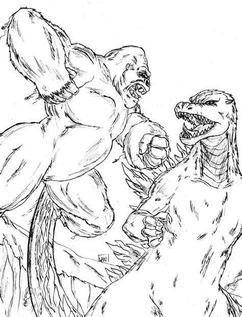 When are you planning to watch king kong the iconic. King Kong vs Godzilla by Amrock.deviantart.com on ...