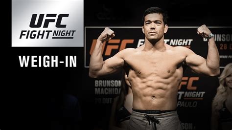 Access to ufc events, the entire ufc fight library, live martial arts events from around the world and exclusive original series and shows. UFC Fight Night Belem: Official Weigh-in - YouTube