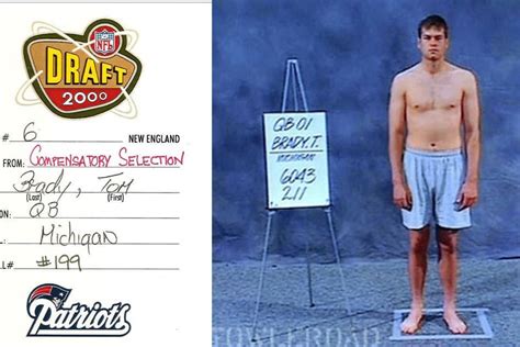 White / ap photo via the ann arbor news. Tom Brady, el patito feo en el Draft de la NFL que hoy es ...