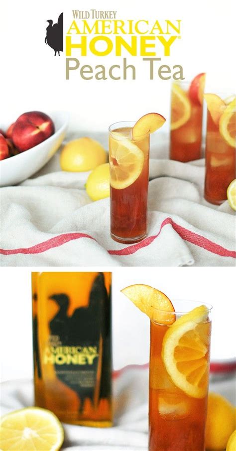 Put a new spin on the whiskey sour with just the right amount of sophistication in the form of bubbles, ideal for celebrations of any size. Wild Turkey American Honey Peach Tea | Peach tea, Fun ...