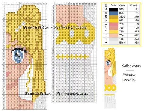 Free sailor mini moon cross stitch bookmark patterns. Sailor Moon | Punto de cruz disney, Marcadores de puntos ...