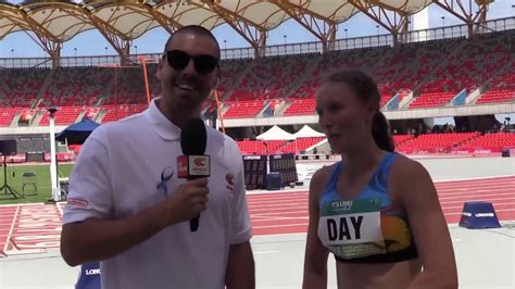 The day before, the two had hugged on the competition floor, but out of sadness. Riley Day Interview - Womens 200m Winner - Australian ...