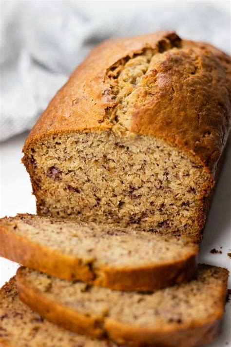 Although banana nut bread contains healthy bananas and nuts it also contains sugar, butter, and flour so you shouldn't eat the whole loaf alone. One Bowl Banana Bread | Veronika's Kitchen | Recipe in ...