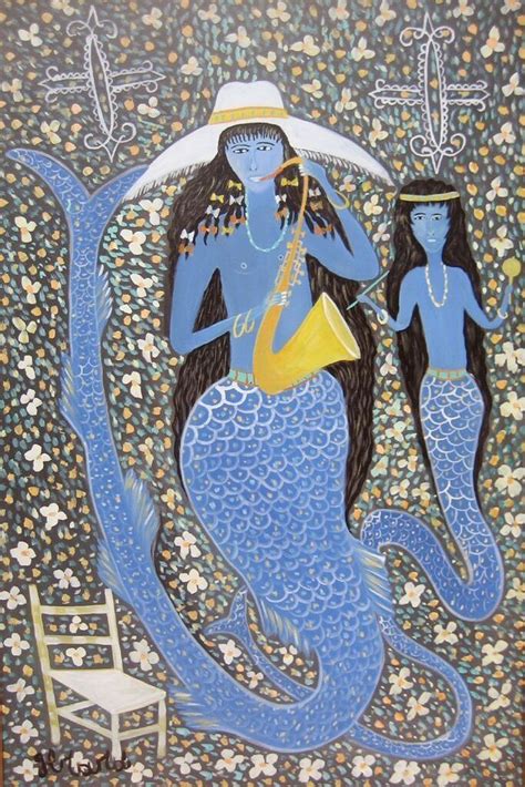 Haitian ukranian americans try mexican candy chronicles of a zoe. Haitian mermaids | Cuban art, Art, Mermaid art