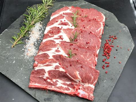 Alimentari, carne, carne salumi pesce, prodotto di qualità etichette: Braciola di coppa di suino con osso - 1 kg - Centro Carni ...