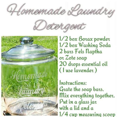 There are many theories as to why borax helps with arthritis. Homemade Laundry Detergent | Homemade laundry detergent ...