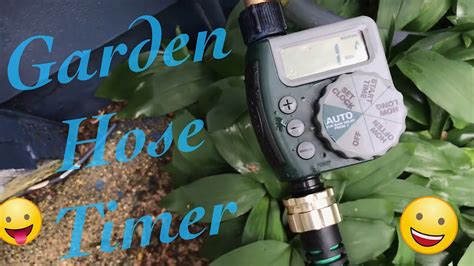 Choosing the right garden hose timer is all about what the plants you are watering require in order to grow and thrive. The Garden Hose Timer | Automatically Water Your Garden ...