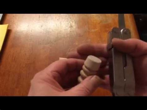 Homemade leather burnisher intended for utilization with a lathe. DIY Rotating leather edge burnisher - YouTube
