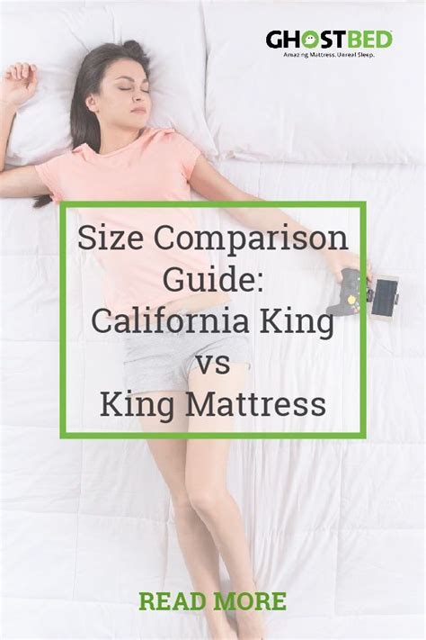 Our mattress size guide includes a detailed description of each mattress size from twin to there are six different mattress sizes available from most manufacturers (in addition to crib/child size beds). Size Comparison Guide: California King vs King Mattress ...