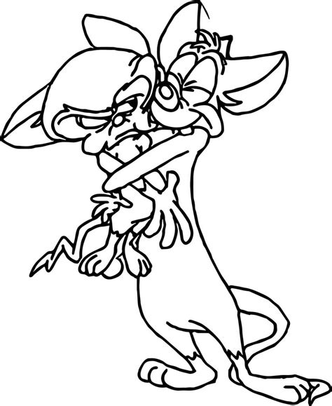 Collect as many stars as you can before time runs out. Pinky And The Brain Animaniacs Coloring Page ...