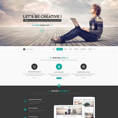 18 Free One-Page PSD Web Templates in 2024 - Colorlib