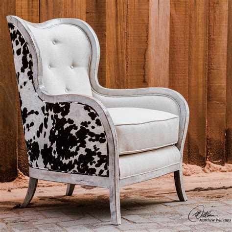 We deliver furniture all area within new zealand with free shipping. Chalina Arm Chair | Cowhide furniture, High back armchair ...