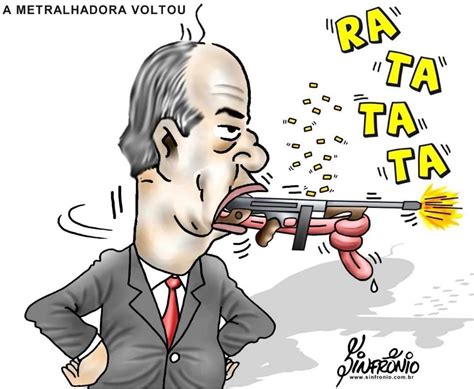Ciro gomes, gato e shaquille o´neal. Ciro no ataque | Ciro gomes, Metralhadora