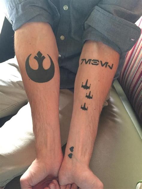 Rebel starbird / rebellion temporary tattoo. Pin on Star Wars Tattoo's