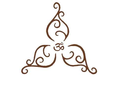 The tilak on the shivling has been creatively drawn into an om symbol. ohm design for tattoo | Om tattoo design, Om tattoo ...