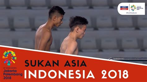 Pusat penyiaran antarabangsa (ibc) dayang astro arena. Sukan Asia Indonesia: Terjun | Lelaki | Seirama 10M ...