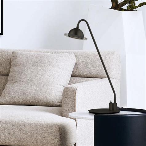 Complete your living room with unique and modern side and accent tables. Laurel // Accent Table Lamp (Matte Black) - Nova Lamps ...