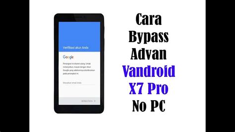 Cara flashing menggunakan ygdp tool untuk semua android,cara flashing tanpa selanjutnya hubungkan andrid ke pc / komputer dalam kondis off dan terpasang baterai. Cara Bypass Tablet Advan Vandroid X7 Pro - YouTube