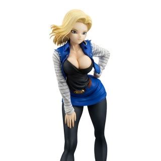 Dragon ball z's japanese run was very popular with an average viewer ratings of 20.5% across the series. Dragon Ball Gals Dragon Ball Z Android 18 Megahouse - MyKombini