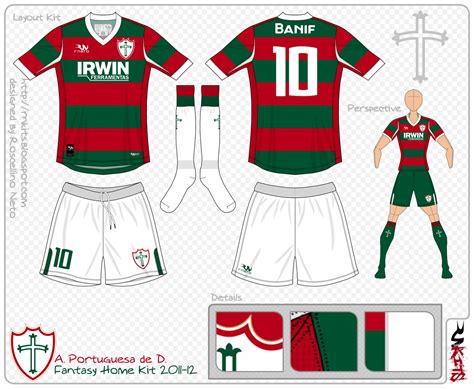 The associação portuguesa de desportos, usually called portuguesa only, is a mainly known for its football department that have become sports club from the brazilian metropolis of são paulo. RN Kits: Portuguesa de Desportos