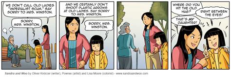 Sandra and Woo » [0388] Lecture | The comedy webcomic