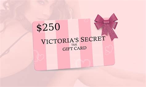 For you, fellas out there trying to purchase a gift for your women, or for you ladies out there trying to save money at victoria's secret, yall. Claim Your $250 Victoria's Secret Gift Card! - Get it Free