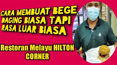 Uleni tepung terigu secara perlahan dengan menggunakan air sedikit demi sedikit dituangkan. CARA MEMBUAT DAGING BURGER SEDERHANA - YouTube