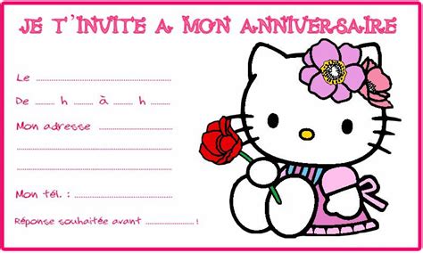 Carte anniversaire gratuite à imprimer fille 11 ans. Carte D'invitation Anniversaire Pour Fille De 11 Ans ...