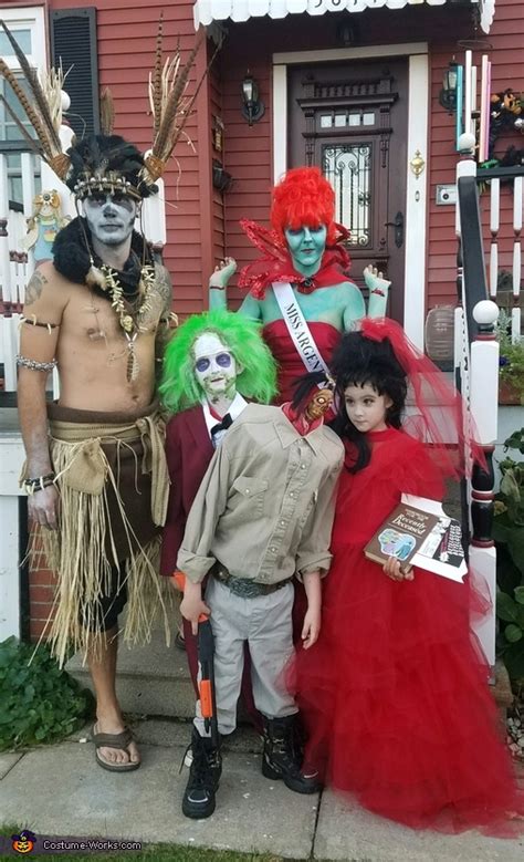 They call upon beetlejuice to help, but beetlejuice has more in mind than just helping. Beetlejuice Family Costume | How-to Tutorial