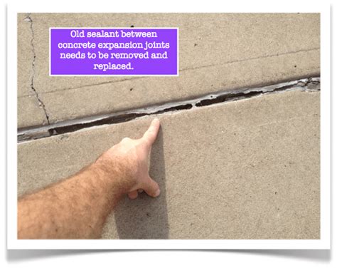 Eventually they rot and break and should be replaced. Concrete Expansion Joints | Expansion joint, Concrete, The ...