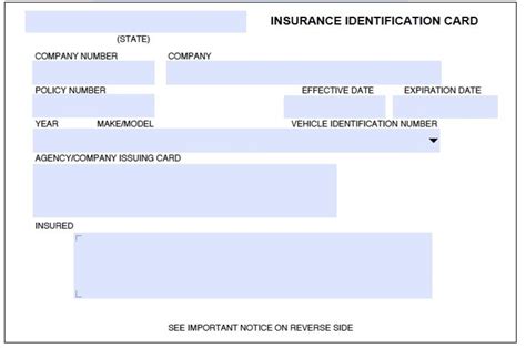 Do you need a copy of your farmers auto insurance id card? texas car insurance card template pdf proof of car insurance template 13 Reasons You Should Fall ...