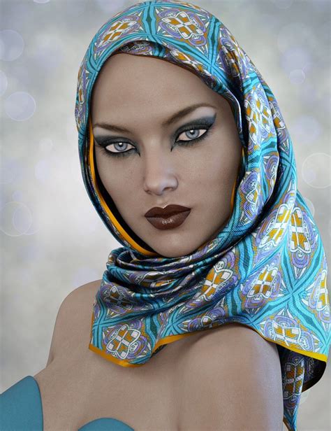 #hijab | 5.7b people have watched this. X-Fashion Hijab for Genesis 3 Female(s) | 3D Models and 3D Software by Daz 3D | Genesis 3 ...
