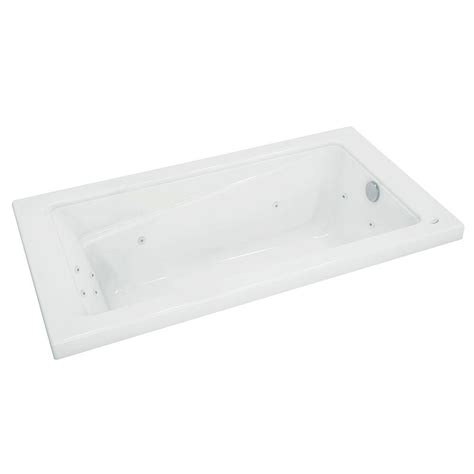 These maax bathtubs come with balboa control systems. MAAX New Town 5 ft. Acrylic Rectangular Drop-in Whirlpool ...