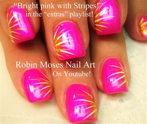 Nail Art by Robin Moses: "striped nails" "nail art" "easy nail art ...