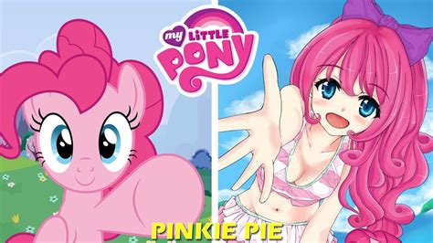 Дружба это чудо пони эплджек: My Little Pony Characters As Anime - YouTube